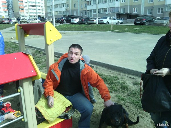 Dog owner of Krasnodar terrorizes playgrounds - Krasnodar, Dog, Dog lovers, Children, Lawlessness