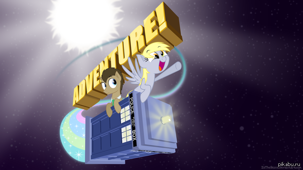 Derpy and Doctor. 