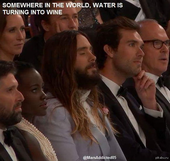 Jared Leto thought - Jared Leto, Water, Not mine