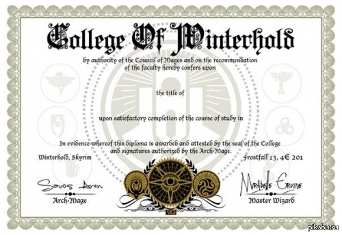 The Elder Scrolls V: Skyrim ����� � ������� ���� Rice University. (���� �������)