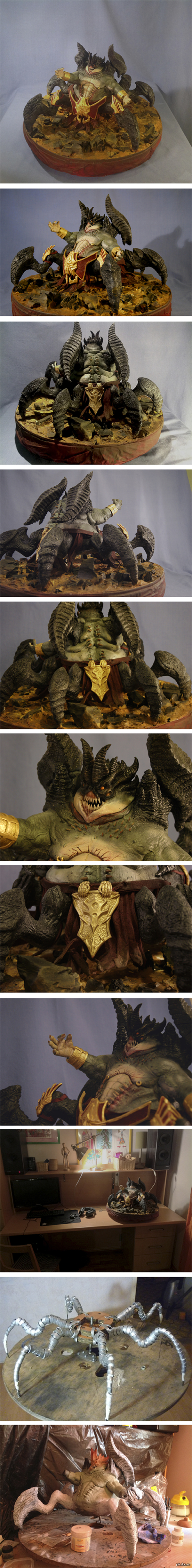 Лепка от любителя-самоучки. Azmodan из Diablo