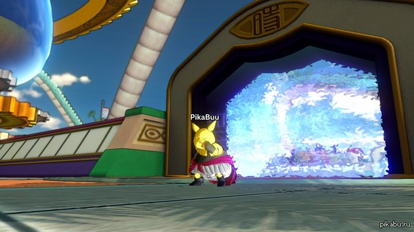 Что будет, если у Пикачу и Маджин Буу родится ребенок.