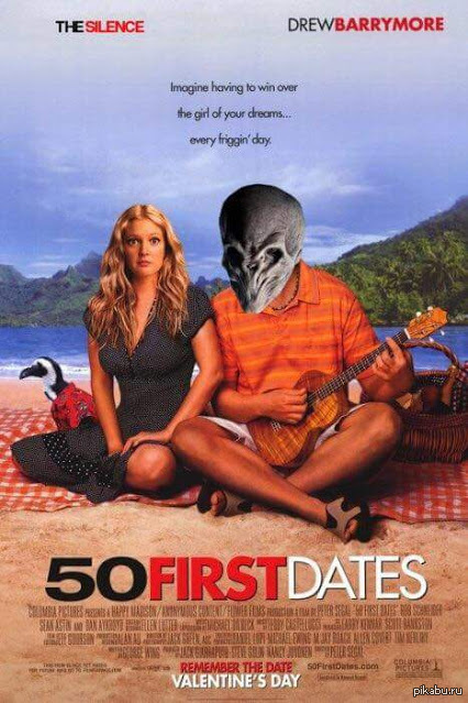 50 первых поцелуев | Пикабу