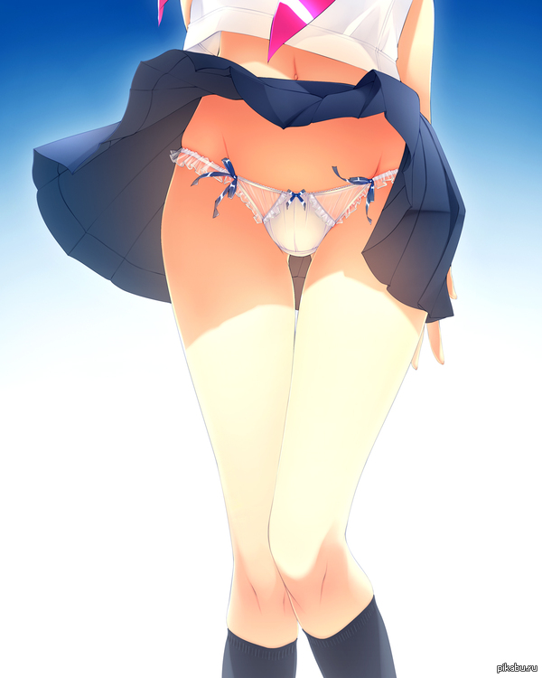 Upskirt - NSFW, , Underpants, Anime