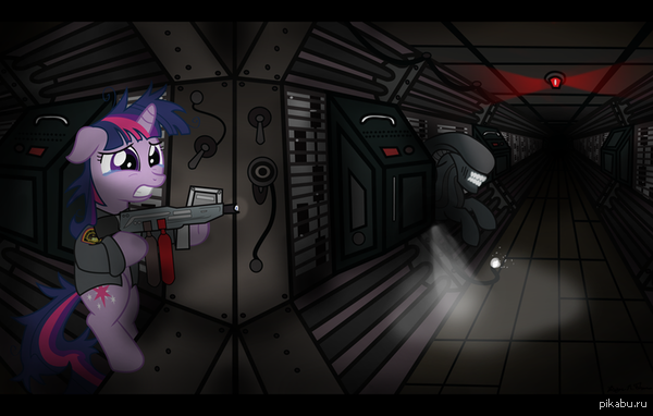 Twilight Ripley vs. Alien... 