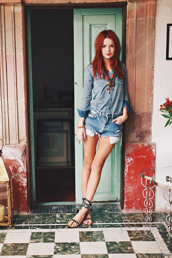 Рыжая на ночь.