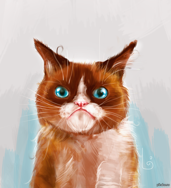 Grumpy Cat art 
