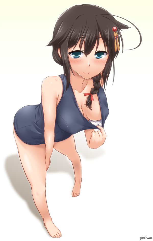 Anime_art 258 - NSFW, Аниме, Kantai Collection, Shigure, Арт, Anime Art