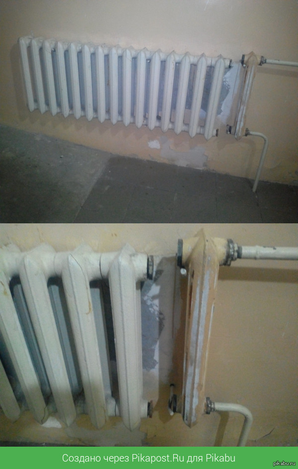 Вот такие батареи в новом доме
