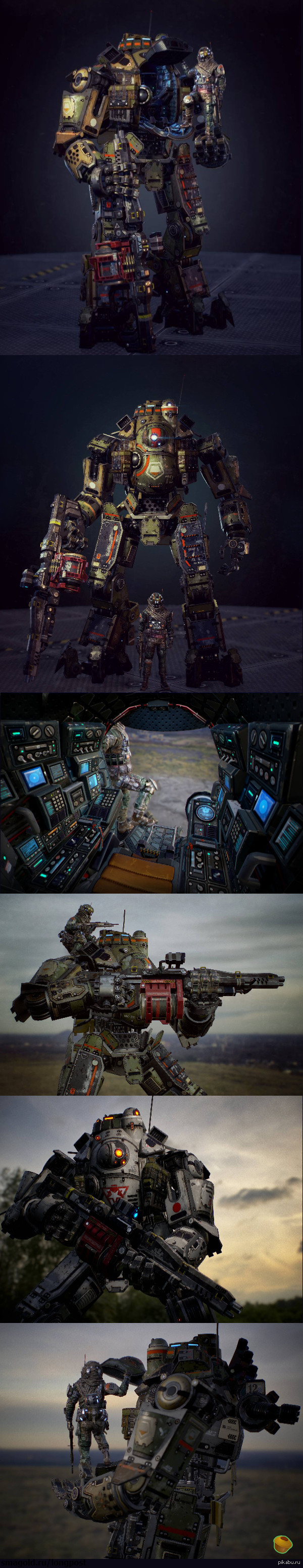   3D  chang-gon shin. C: Autodesk Max, Photoshop, Zbrush, Marmoset Toolbag 2, Substance Painter. : http://www.facebook.com/Titanfallgame.ru    DeForce