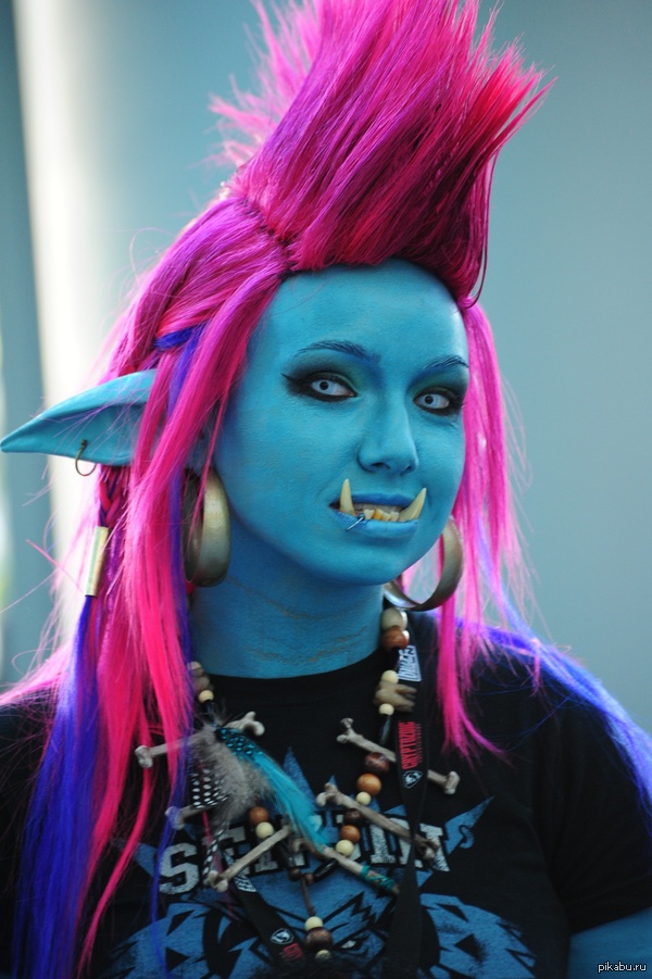 Troll cosplay