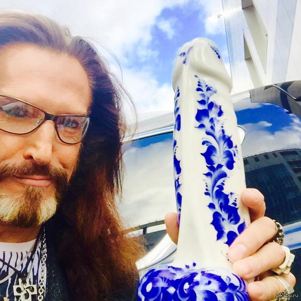 Х.Й раскРАшенный под гжель - настроение АПРЕЛЬ.