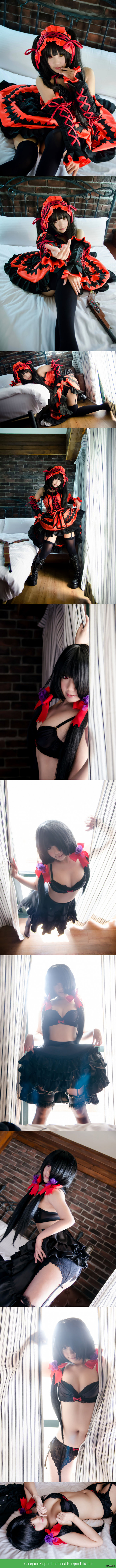 Date a live - NSFW, Date a live, Cosplay, Anime, Kurumi Tokisaki, Anime girls, Longpost