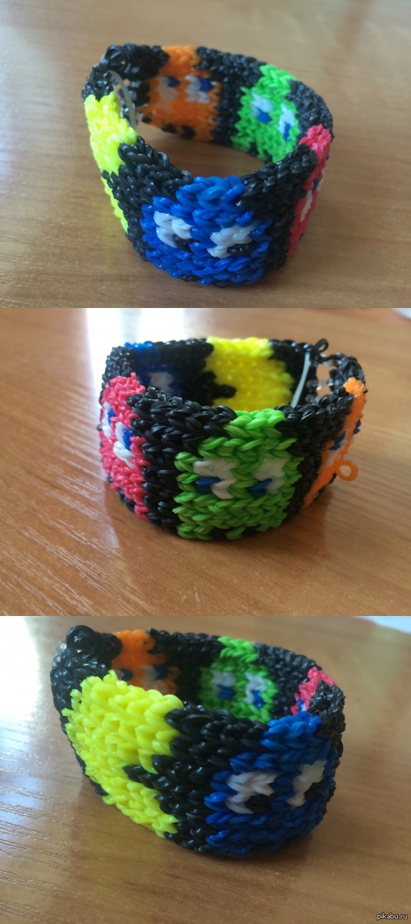 PacMan из резиночек