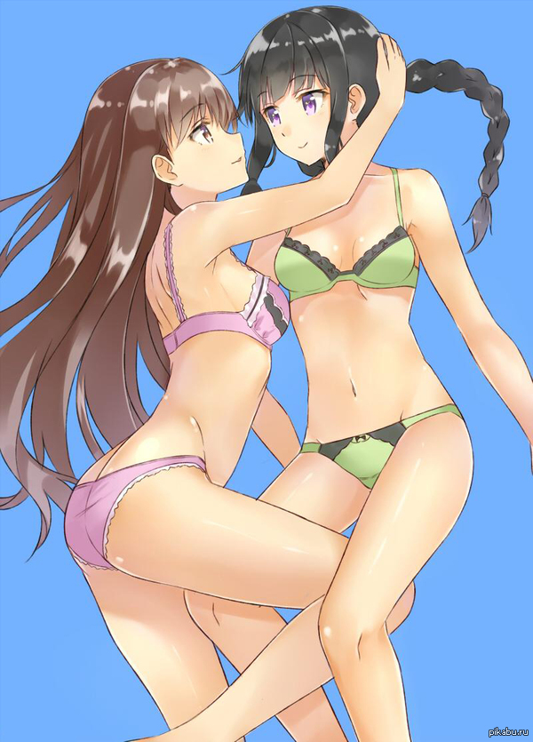 Anime_art 389 - NSFW, Anime, Kantai collection, Kitakami, Ooi, Art, Anime art