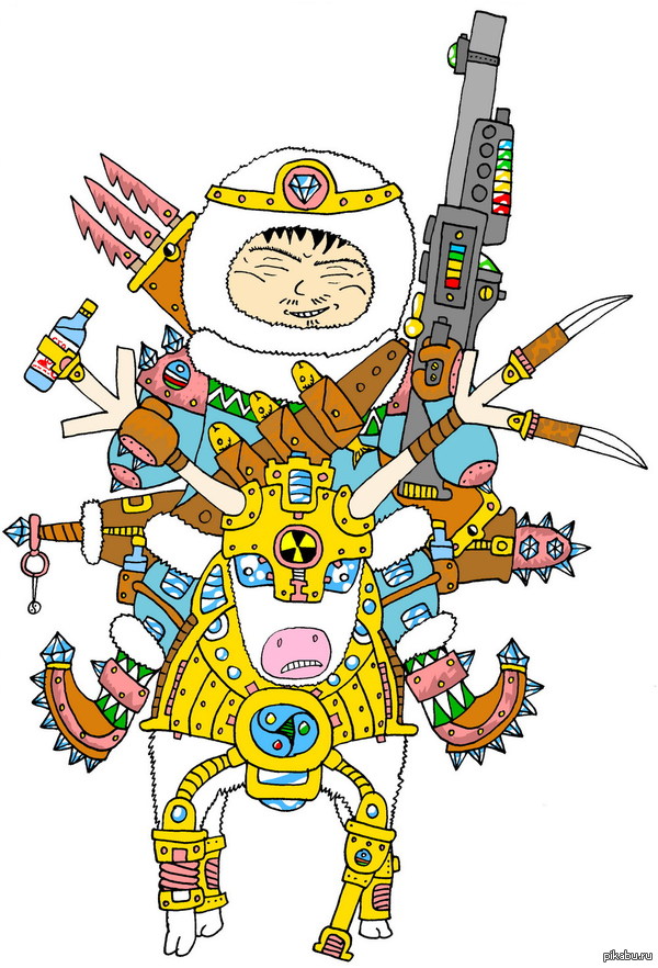 клюквенный "якутский" воин.