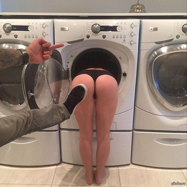 I hate working in the laundry - 9GAG, Girls, Laundry, NSFW