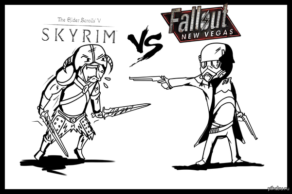 Skyrim VS Fallout 