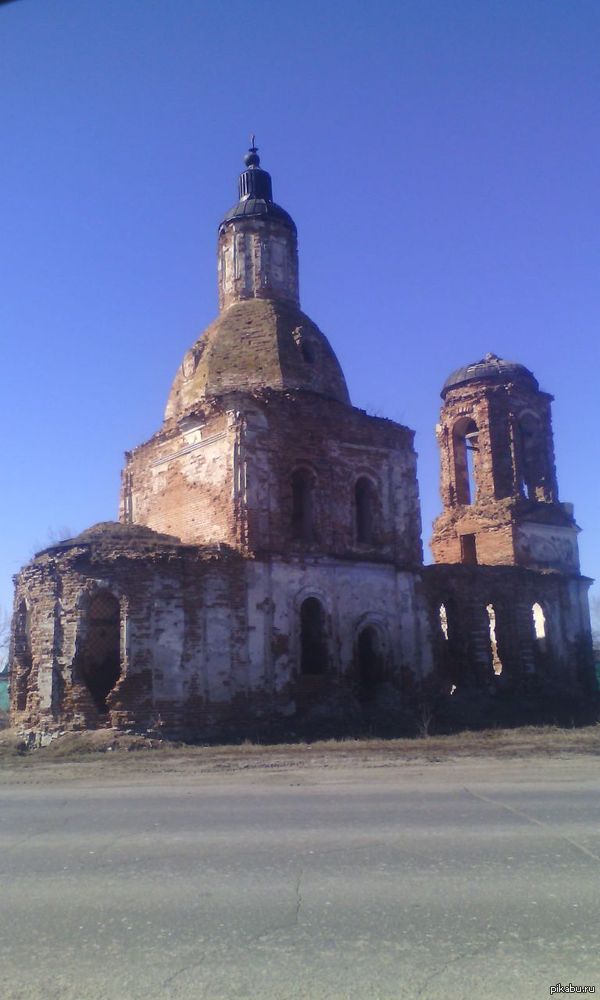 Памятное место...Россия, деревня Старая Каменка.