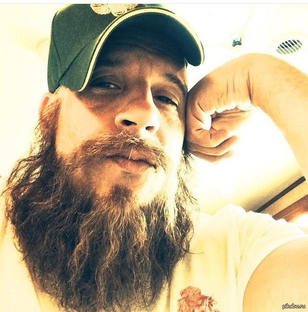 Вин Дизель с бородой