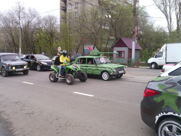 Самарский танк - NSFW, Моё, 9 мая, Самара, Танки, Победа, 9 мая - День Победы