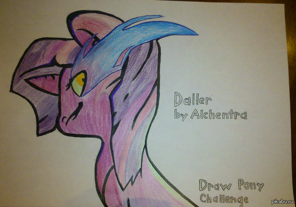 Draw Pony Challenge.   nbvehbectw.  .    , ""     .