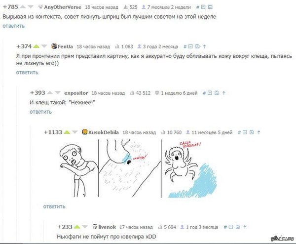 Нежные клещи