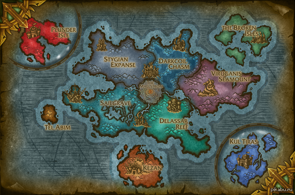 World of Warcraft: Reign of Azshara   GoldenYak      WoW  http://wow.gamepedia.com/User:GoldenYak/Great_Seas_Expansion_Concept