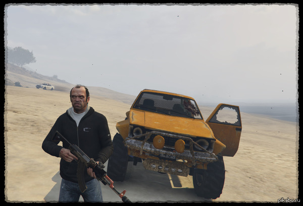 SUV that looks like its owner - My, Gta 5, Trevor Phillips, Karin Rebel