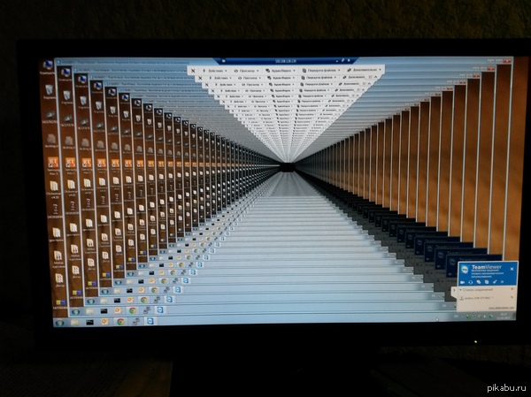Мы встроили тебе "удаленный рабочий стол"в "удаленный рабочий стол", который показывай твой "удаленный рабочий