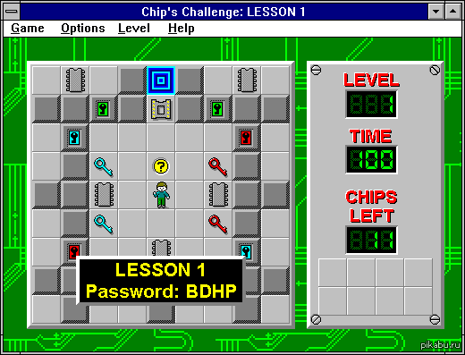 I found this game!!! - My, Chips Challenge, Dos, Ms-Dos
