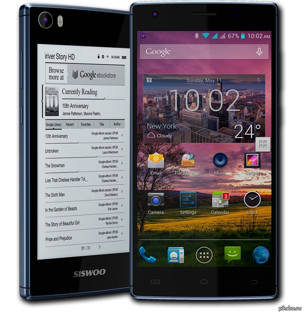 Siswoo R9 Darkmoon    YotaPhone 2   .   5" FullHD,     4,7" 960  540, MediaTek MT6752 1,7 , 3  , 13  8     3000 .