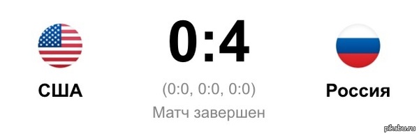 Поздравляю всех с великолепным матчем!