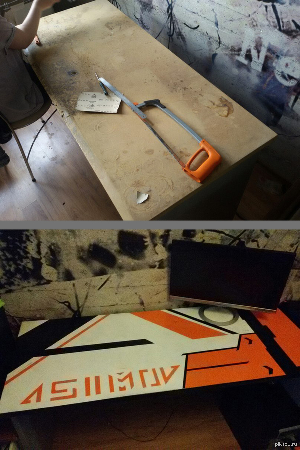 Как мы стол реставрировали