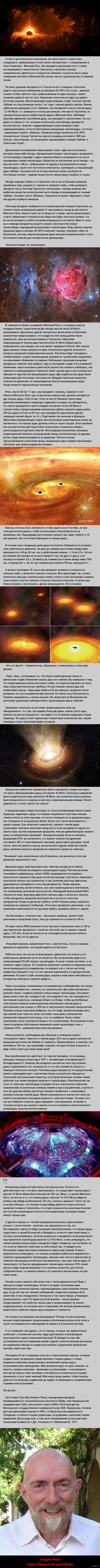 Путешествие среди черных дыр. Часть 4.