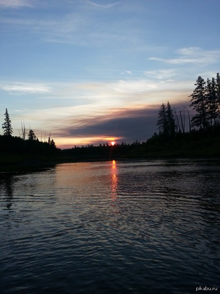 Таёжный закат