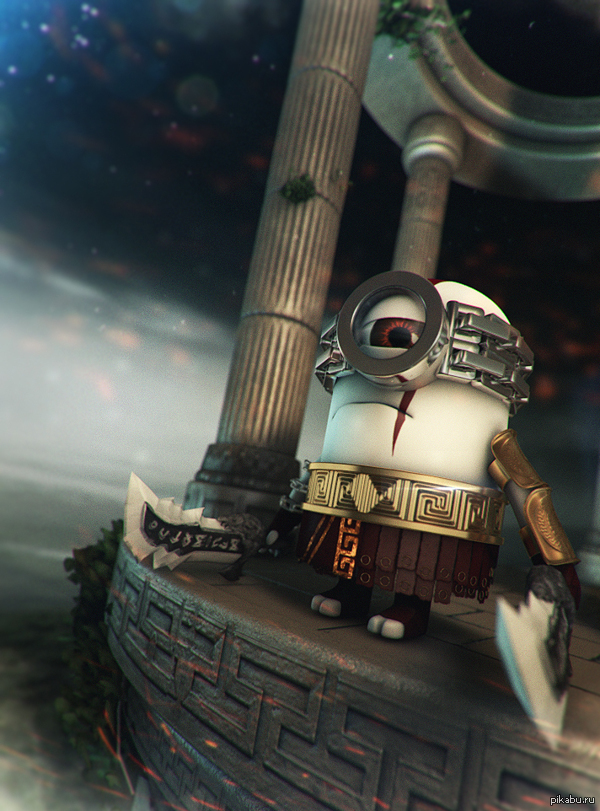 &quot;GOD OF MINION&quot; by David Gonz&amp;#225;lez