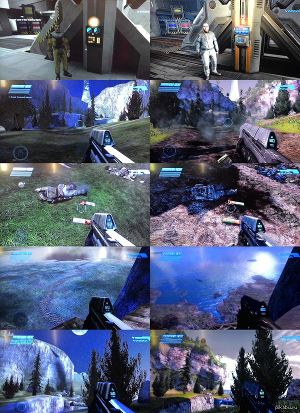 Halo: Combat Evolved. Обновленная графика на Xbox One.