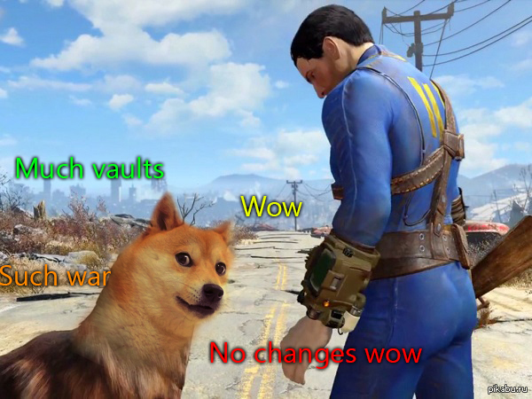 Fallout 4, wow Such Bethesda, much fallouts