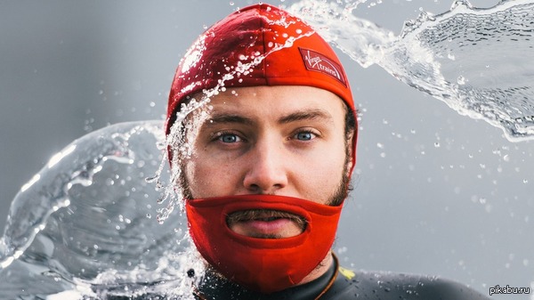 Шапочка для плавания, для бородатыз