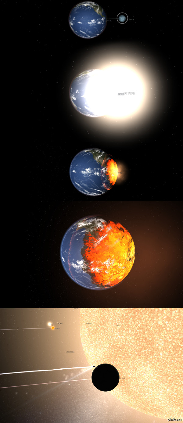 Когда мне скучно я уничтожаю землю =)