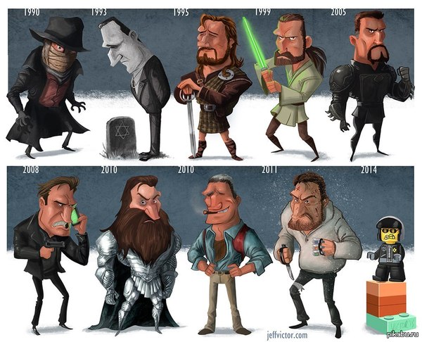 Эволюция Лиама Нисона