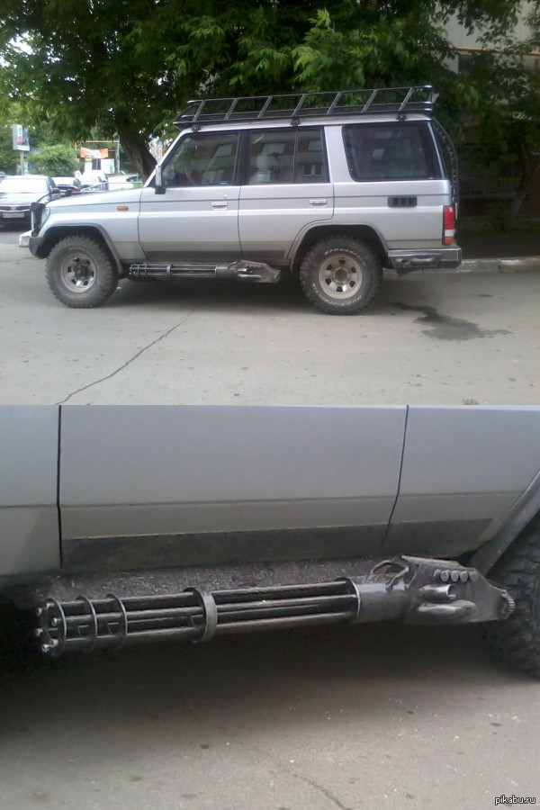 Такие у нас, в Челябинске, машины)