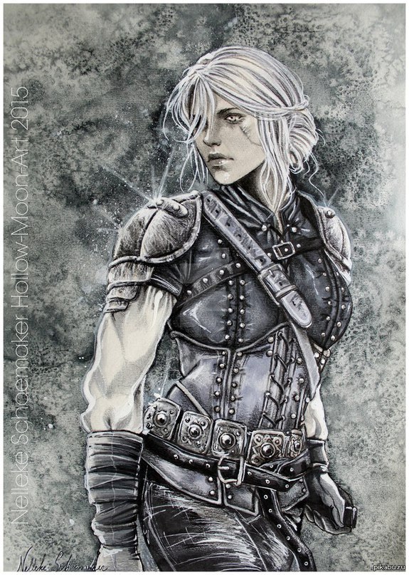 Art Ciri - Ciri, Witcher, The Witcher 3: Wild Hunt, Art, Images