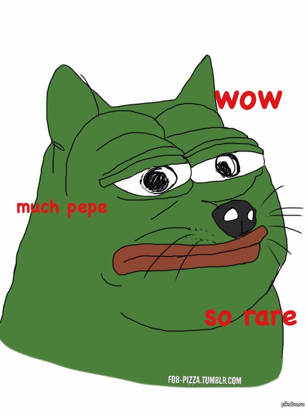 So froge, much pepe