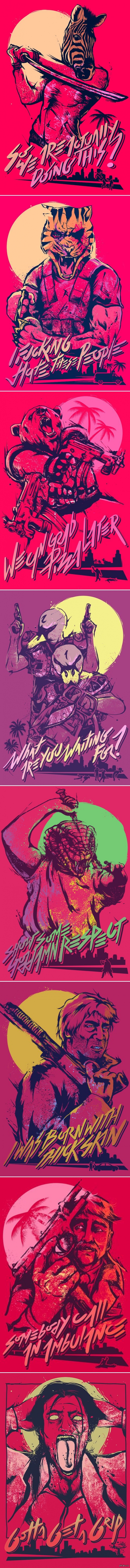 Hotline Miami 2 Art