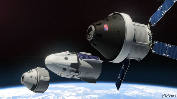      : CST-100 (Boeing), Dragon (SpaceX), Orion (NASA)