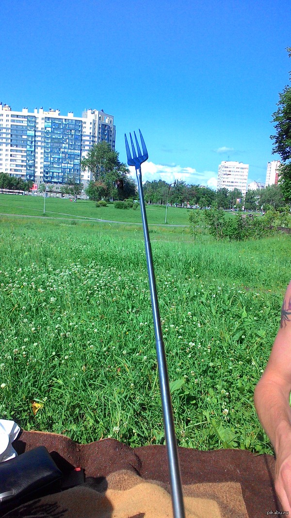 Вилка для селфи) | Пикабу