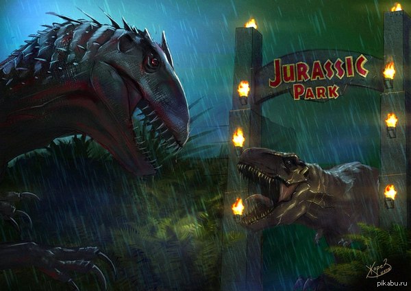 Jurassic World vs Jurassic Park             .     ,        