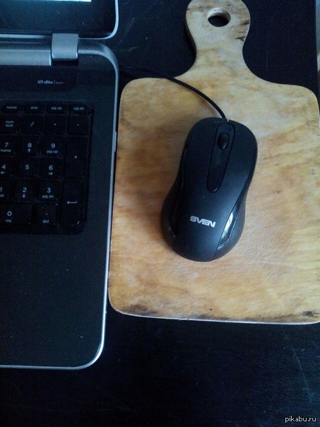 наконец нашел рабочую поверхность для дешманской мыши